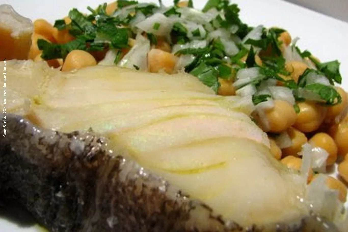 Bacalhau Cozido com Grão